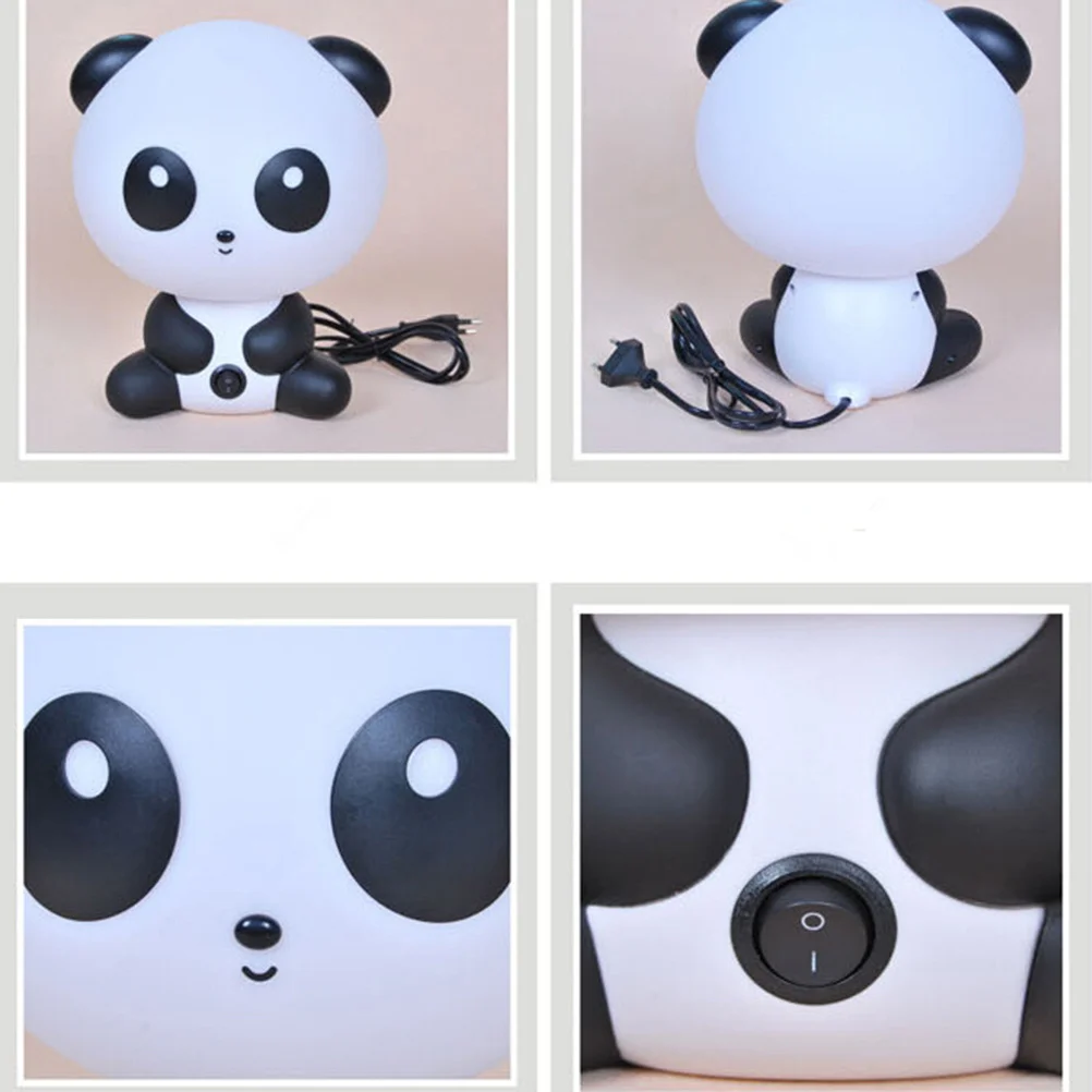 

Panda LED Desk Lamp Cartoon Animal Night Light Energy Saving Eye Protection Sleep Lamp for Children Bedroom Eu Plug