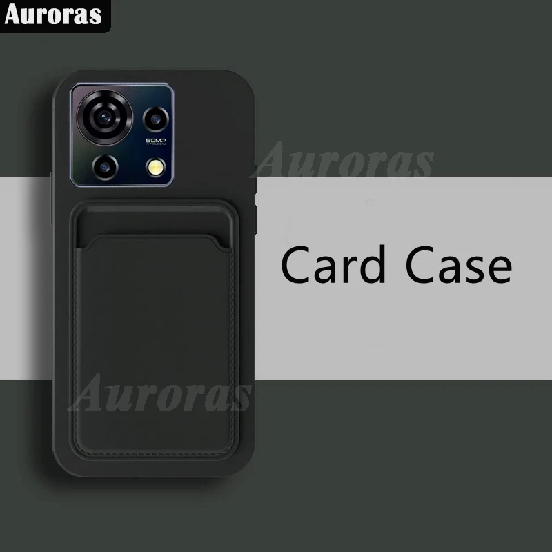 

Auroras For ZTE Blade V50 V40 Vita Cover Luxury Wallet Card Pocket Bag Silicone Shell For ZTE Blade V50 Smart Phone Case