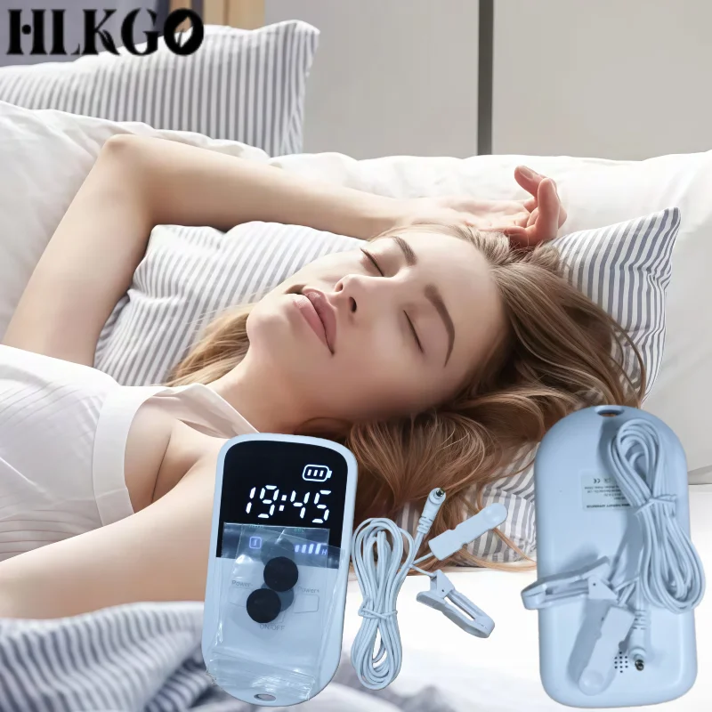 

CES Therapy Device for Anxiety Depression, Vagus Nerve Stimulator Ear Clip Sleep Aid Insomnia Relief & Pain Management