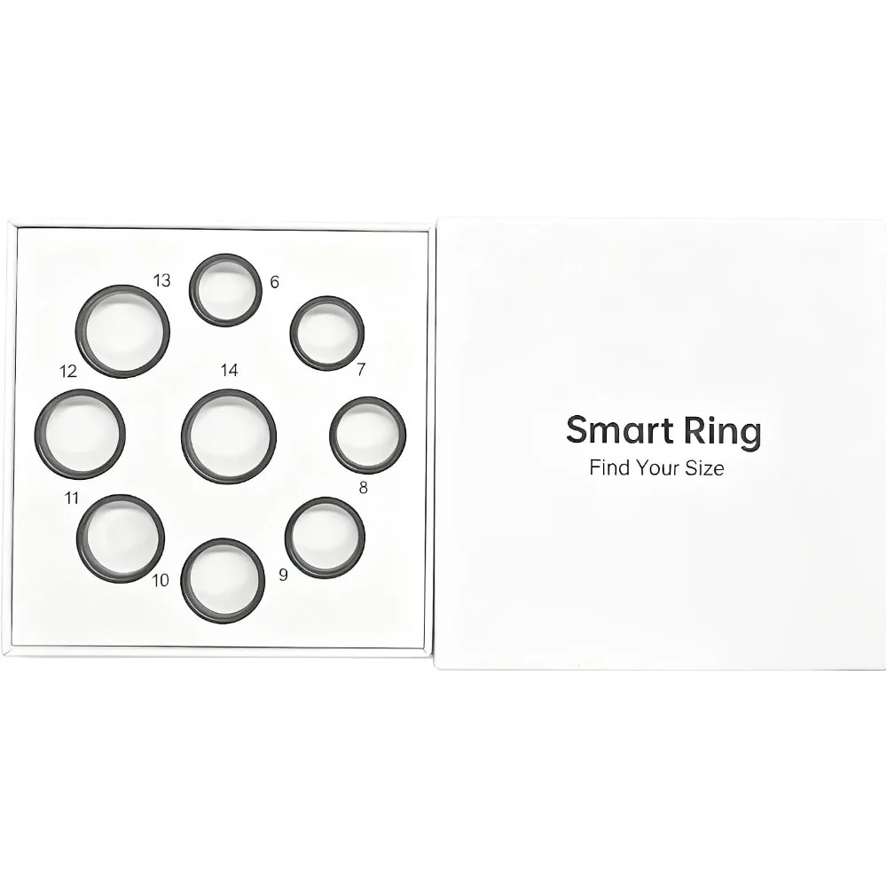 Ring Sizing Kit  Precise Measurement for 9 Sizes 6-14, Suitable for Men and Women