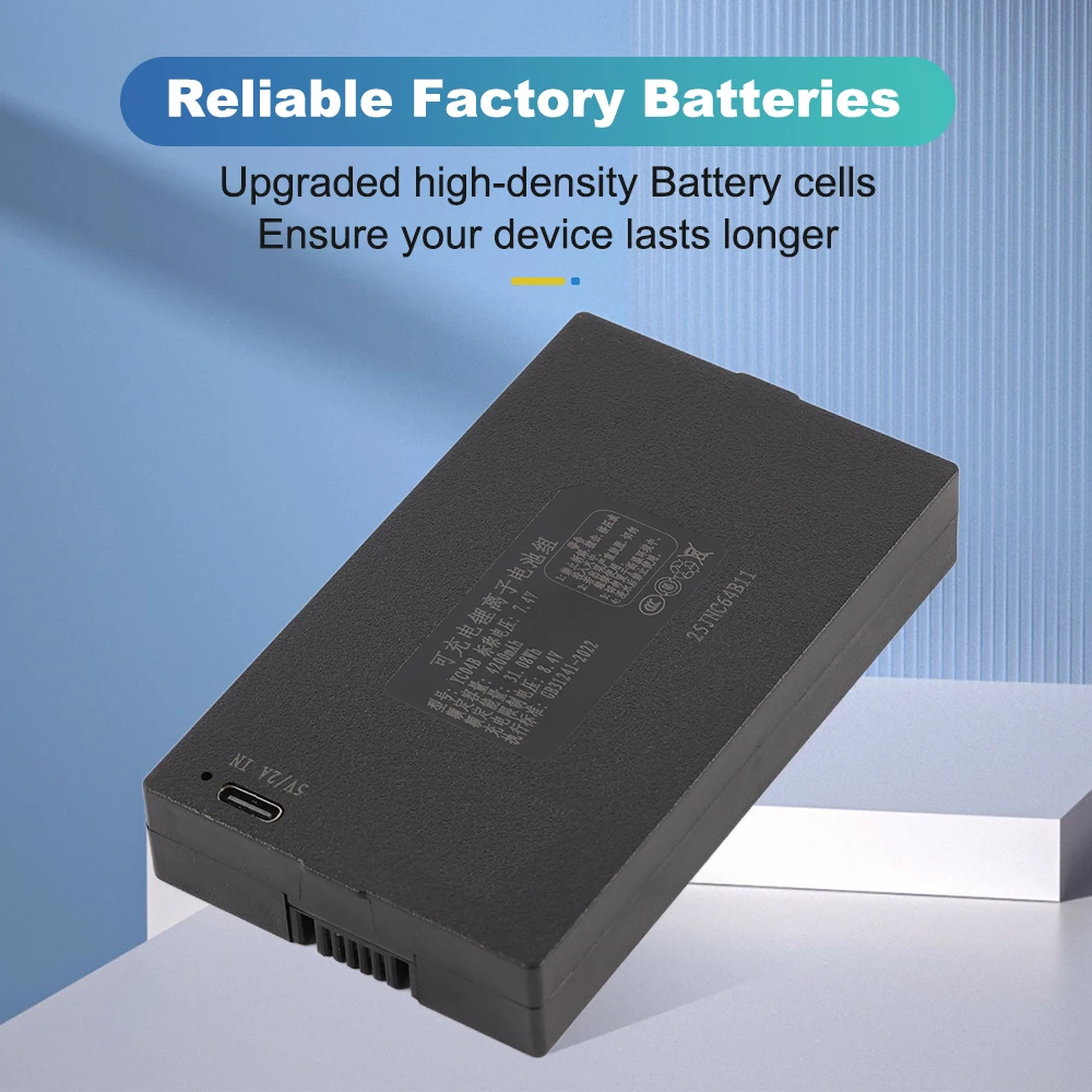 YC04B C+C- P-P+ 4200mAh Replacement Battery For Smart Door Lock 7.4V
