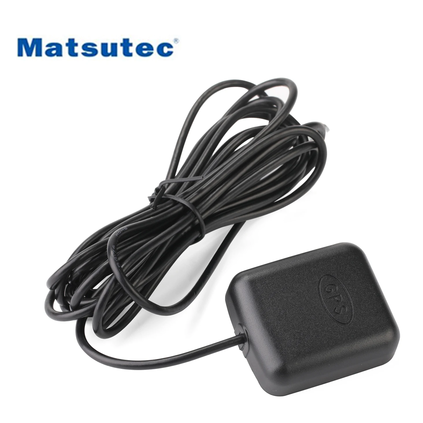 Matsutec Car GPS Antenna SMA Connector 3M Cable GPS Receiver Auto Aerial Adapter For Car Navigation Night Vision Camera Player