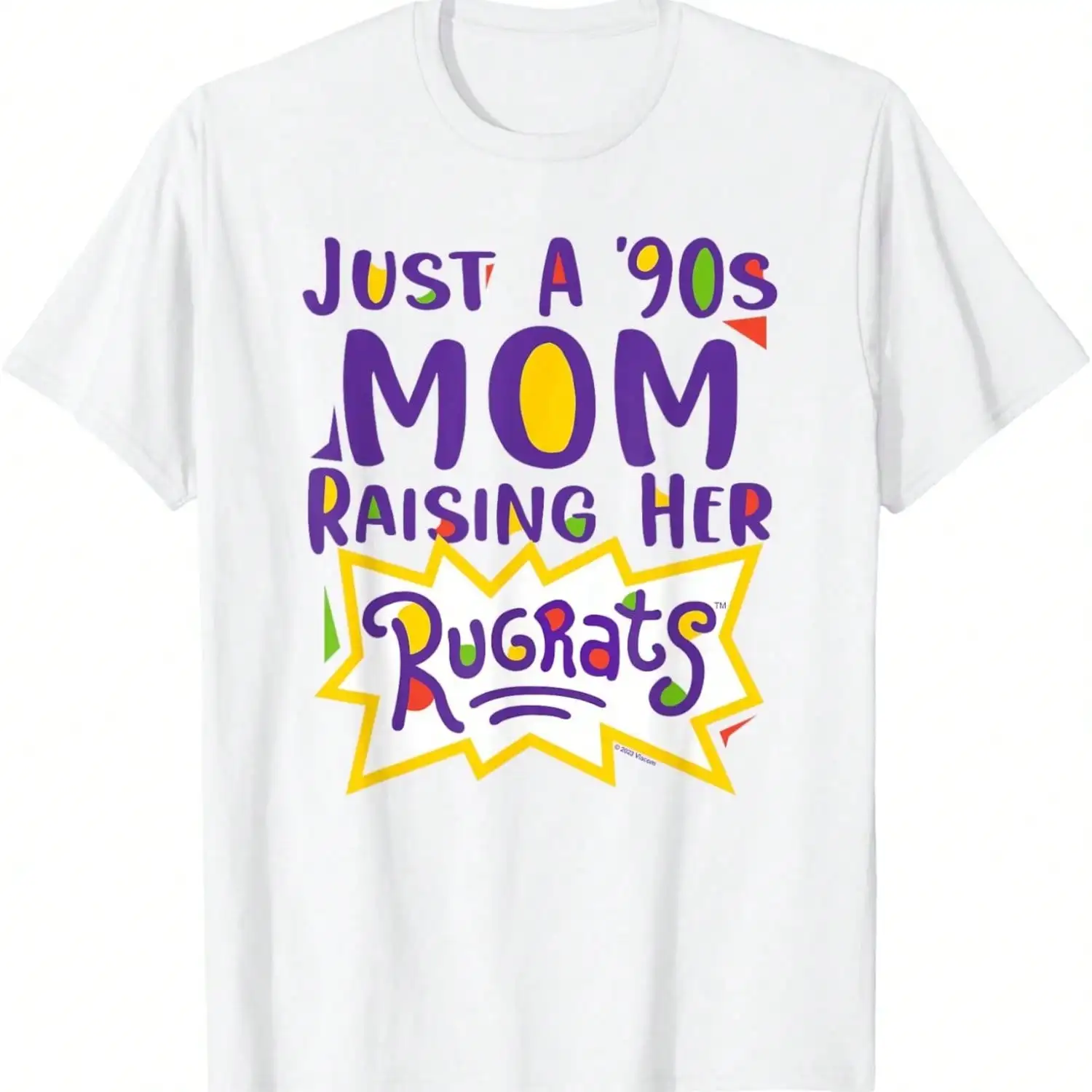 

90s Inspired Mom Graphic Tee - Vintage Style Print on Soft Cotton
