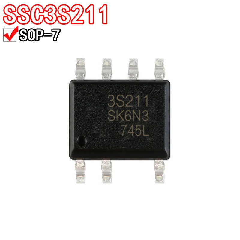 1PCS 3S211 SSC3S211 LCD power supply chip SOP-7