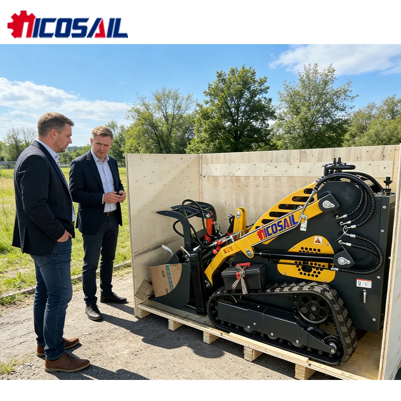 

Industrial Grade Crawler Slip Loader CE Euro 5 Approved Compact Small Loader For Construction