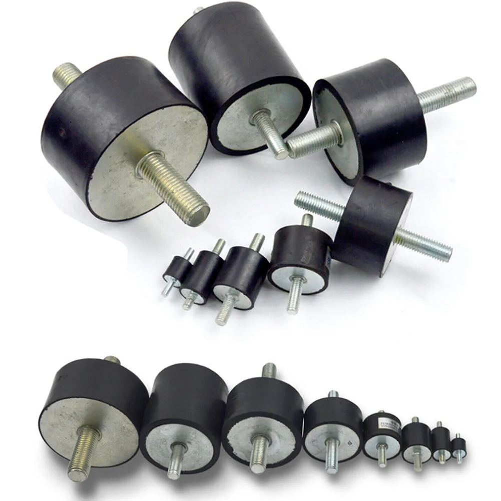 1 Pc Rubber Vibration  Isolator Mount Male Anti For  M3 M5 M6 Car Bobbin Isolator  Damperm Car Bobbin Rubber  Mounts Male Tools