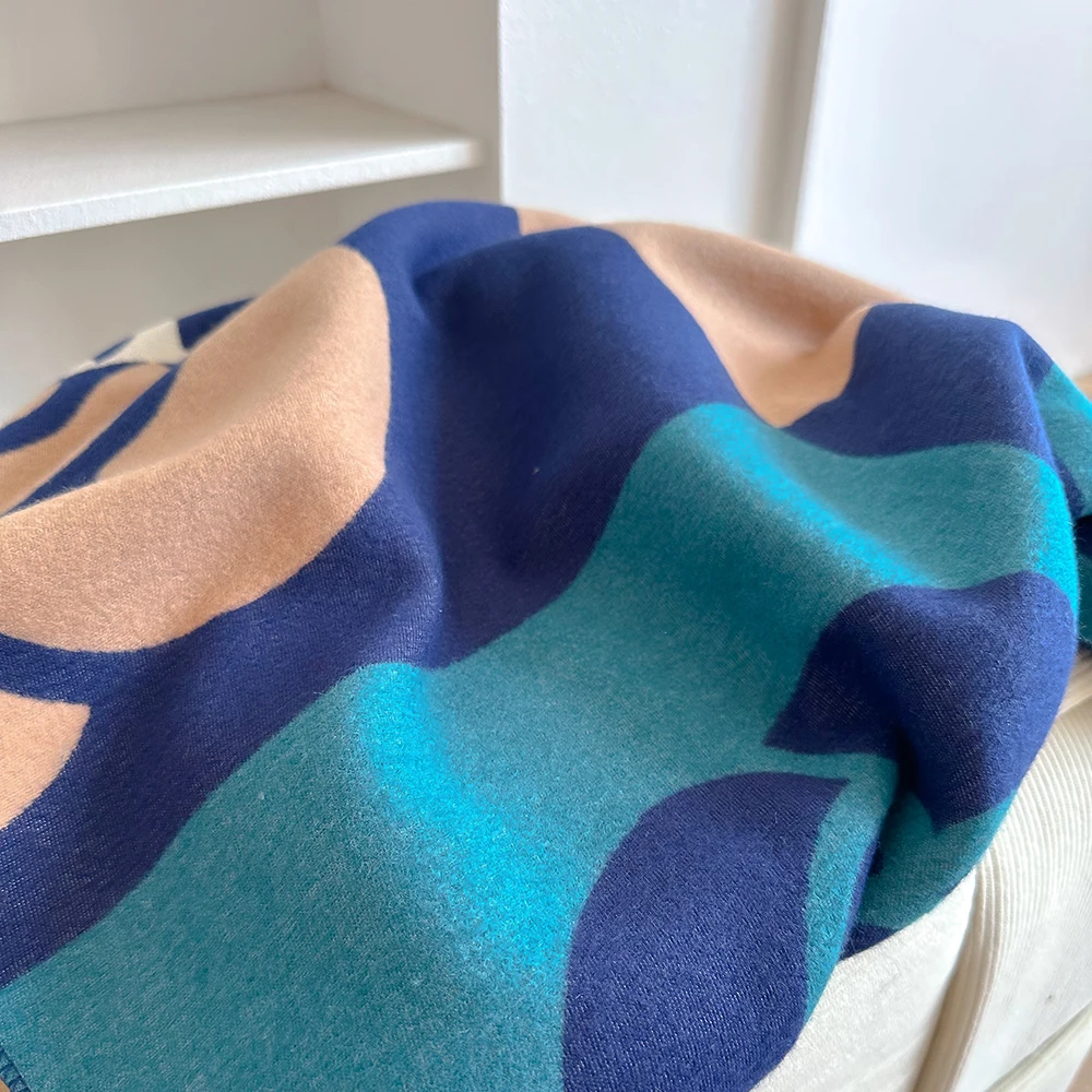 Kaschmir-Schal für Frauen, dick, warm, Winterdecke, Marke, weiblich, Luxus-Qualität, Schal, Wickeltuch, Bufanda 2024, Poncho Echarpe Pashmina – Detail 16