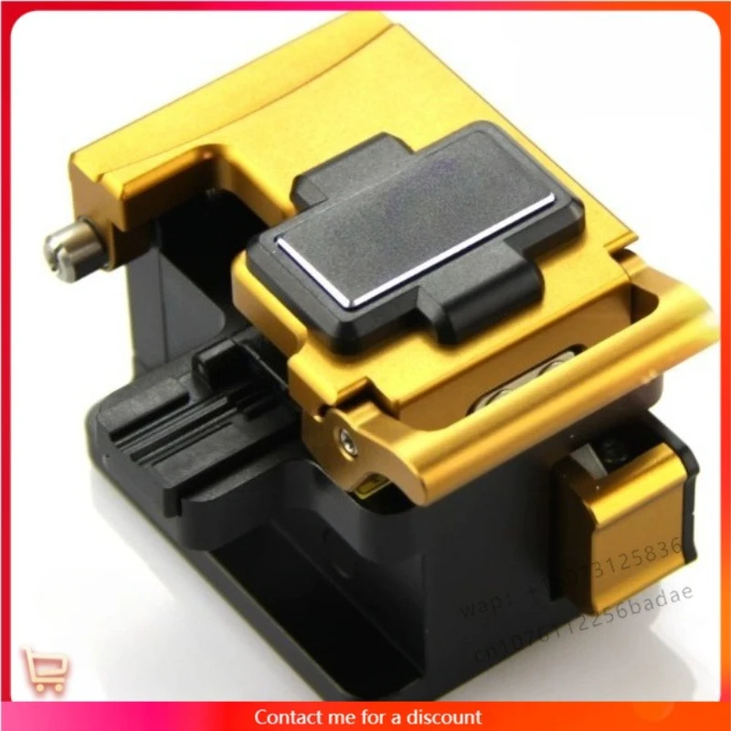 V10 Fully Automatic Fiber Optic Cleaver One-step FTTH Cutting Knife Press Fiber Cleaver V10 with Fiber Scrap