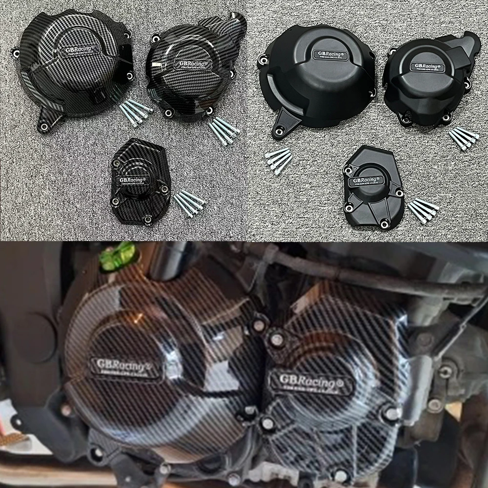 

1000SX For KAWASAKI Ninja 1000SX 20-24 Z1000 & Z1000SX 11-20 Moto Protective Covers Secondary Engine Covers Carbon Fiber Texture