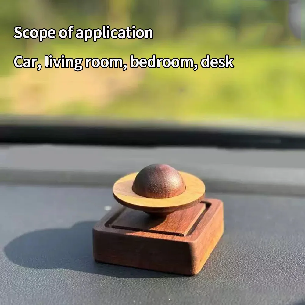 1PCS Jupiter Shape Wood Scent Diffuser Home Decoration Essential Oil Not Needed Fresh Air Dorm Room Friend Gift