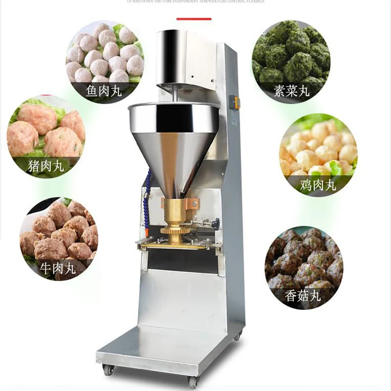 

Rice-Meat Dumplings Processing Machine Commercial High-Quality Vegetable Fish Pork Meatball Forming Machine