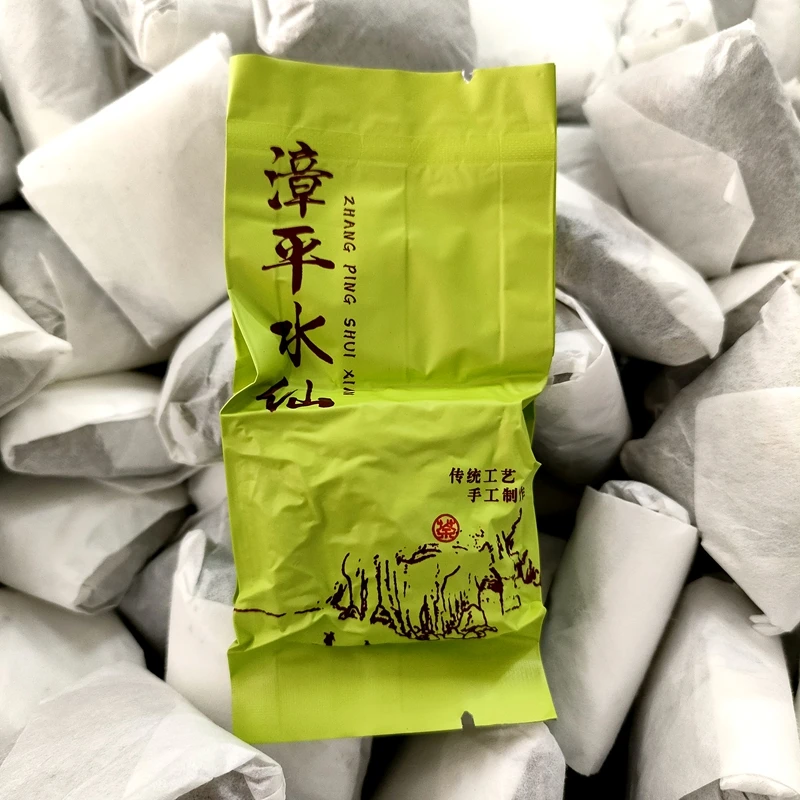 250g/500g Chinese Zhang Ping Shui Xian Tea Set Vacuum Plastic Bags ZhangPin ShuiXian Oolong Tea Compression Packing Bag