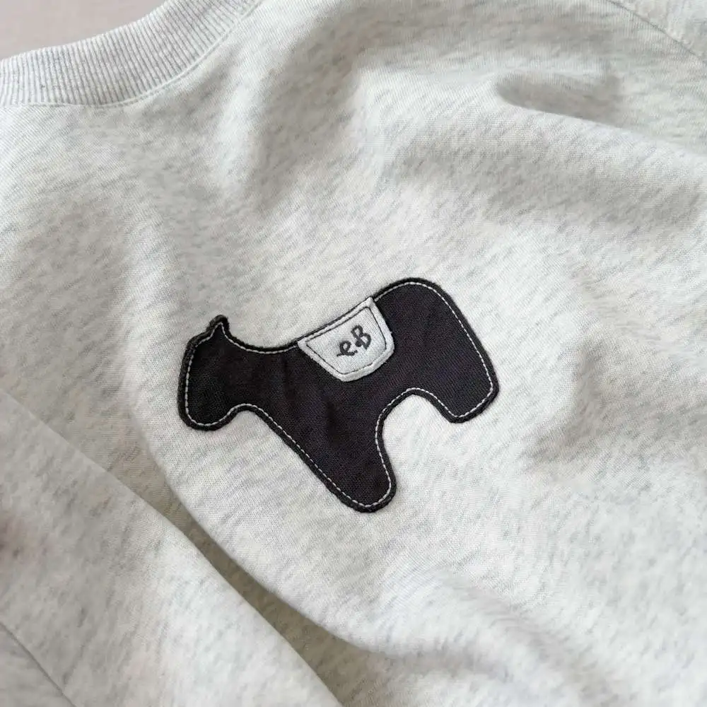 Kinderkleidungssets 2026 Herbst Baby Jungen Mädchen Cartoon-Patch-Stickerei Langarm-Pullover-Oberteil+Hose 2-teiliges Freizeit-Outfit für Kinder – Detail 11