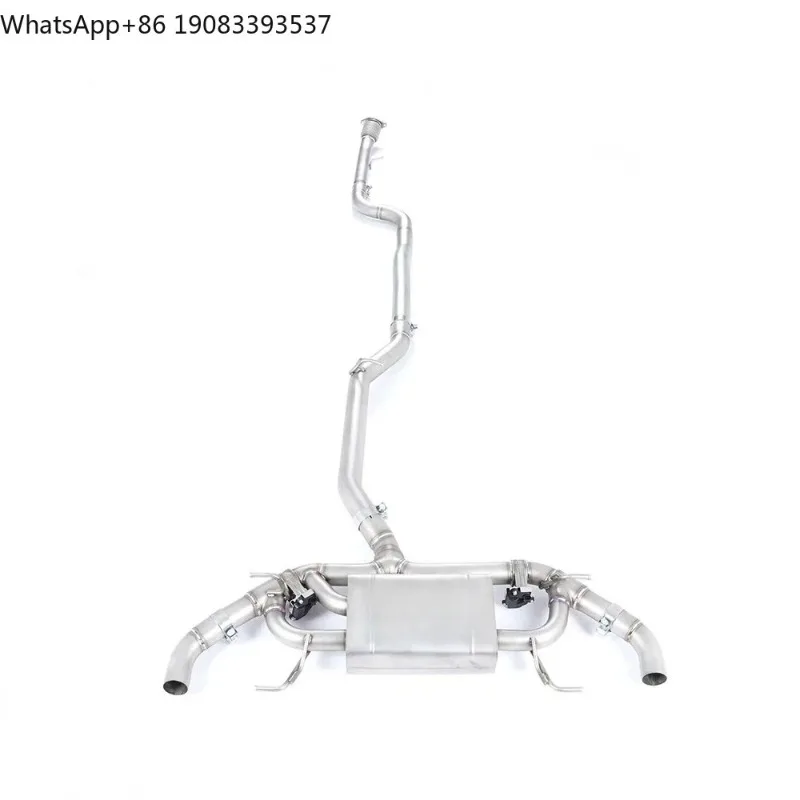 

Stainless Steel Catback Exhaust for Alfa Romeo Giulia 2.0T With Muffler Valves Auto Performance Pipes Exhaust