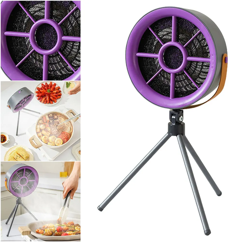 

Кухонный вытяжной вентилятор с 3-скоростной мини-вытяжкой, мини-вытяжка для плиты для внутреннего барбекю, горячей кастрюли и кухонь на колесах