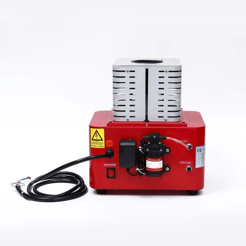 

SSMG 1450 Degrees Mini Desktop Medium Frequency Induction Melting Machine Industrial Furnace Gold/Silver/Copper/Iron/Aluminum