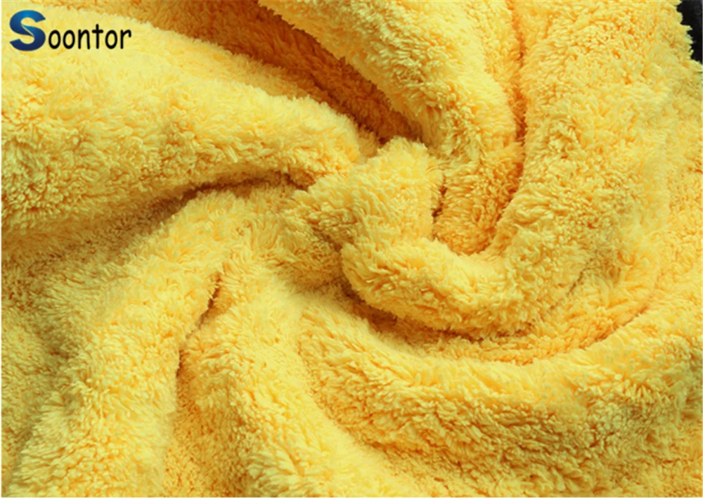 1pcs Car care polishing wash towel fiber cleaning cloth for Ford Transit Ranger Mustang Ka Fusion Focus F-150