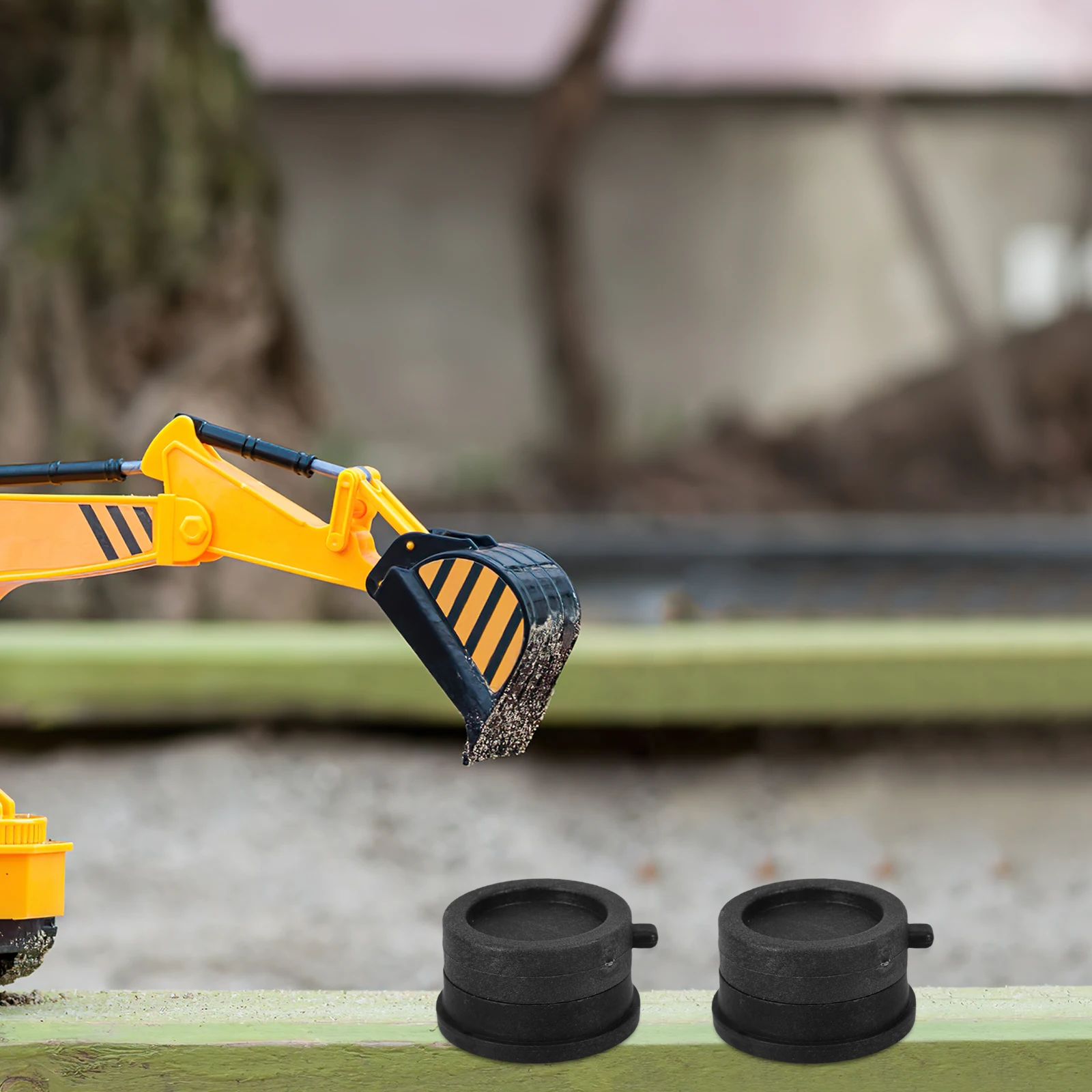 

4 set Mini Simulation Stone Mill Fountain Decor Resin Water Mill For Micro Landscape, Garden Ornament, Photo Prop, Sand Table