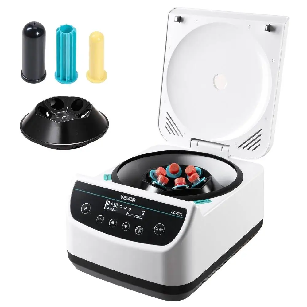 

High Centrifuge Machine for 2ml 5ml 10ml 15ml 50ml with Adjustable RPM Timer and Rotor for Laboratory Use