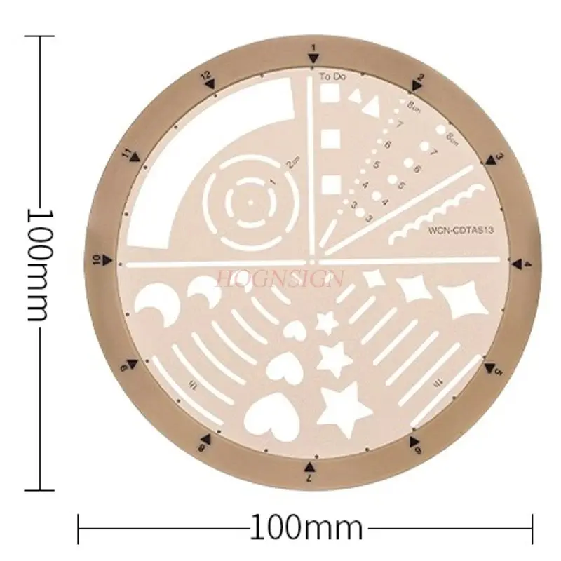1 قطعة قالب دوار حاكم المجلات الملحقات لتقوم بها بنفسك حاكم متعدد الوظائف للطلاب