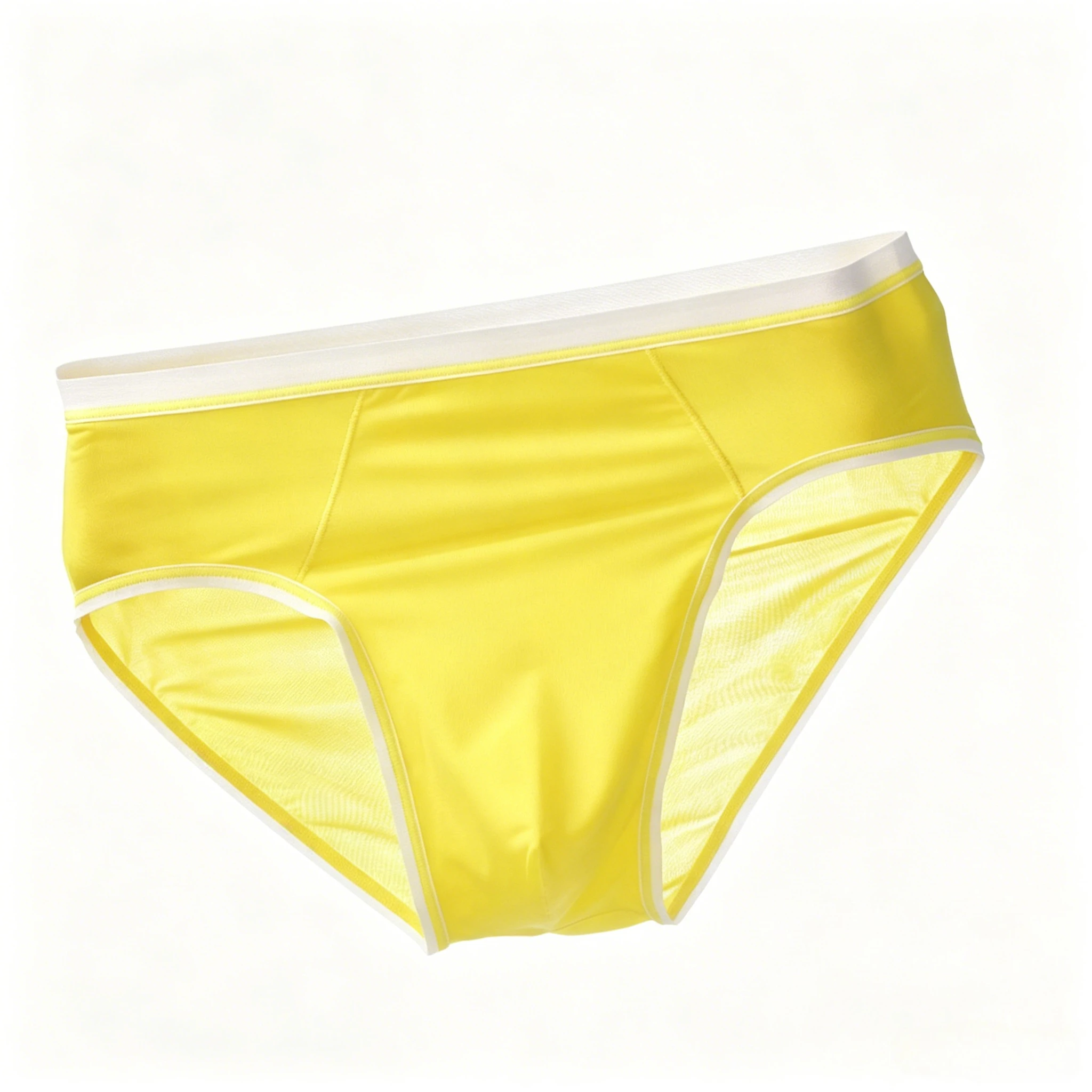 Mens Bulge Briefs Ice Silk Triangle Underwear with Elastic Waistband Quick-Dry Comfort Briefs Comfortable Cool Feel Underpants