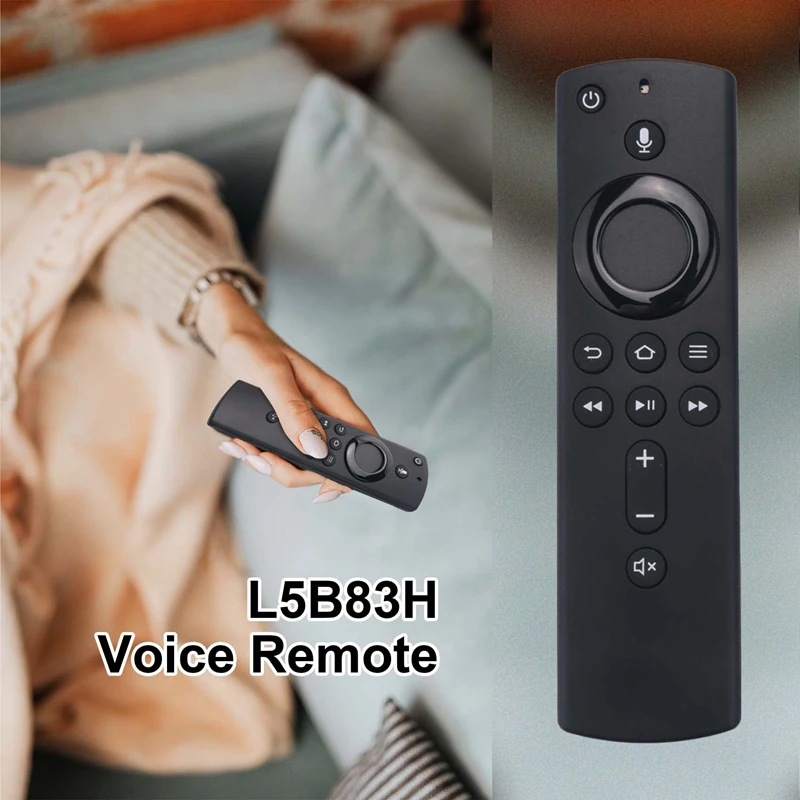 (NEW) New L5B83H Voice Remote Control Replacement For Amazon Fire Tv Stick 4K Fire TV Stick With Alexa Voice Remote