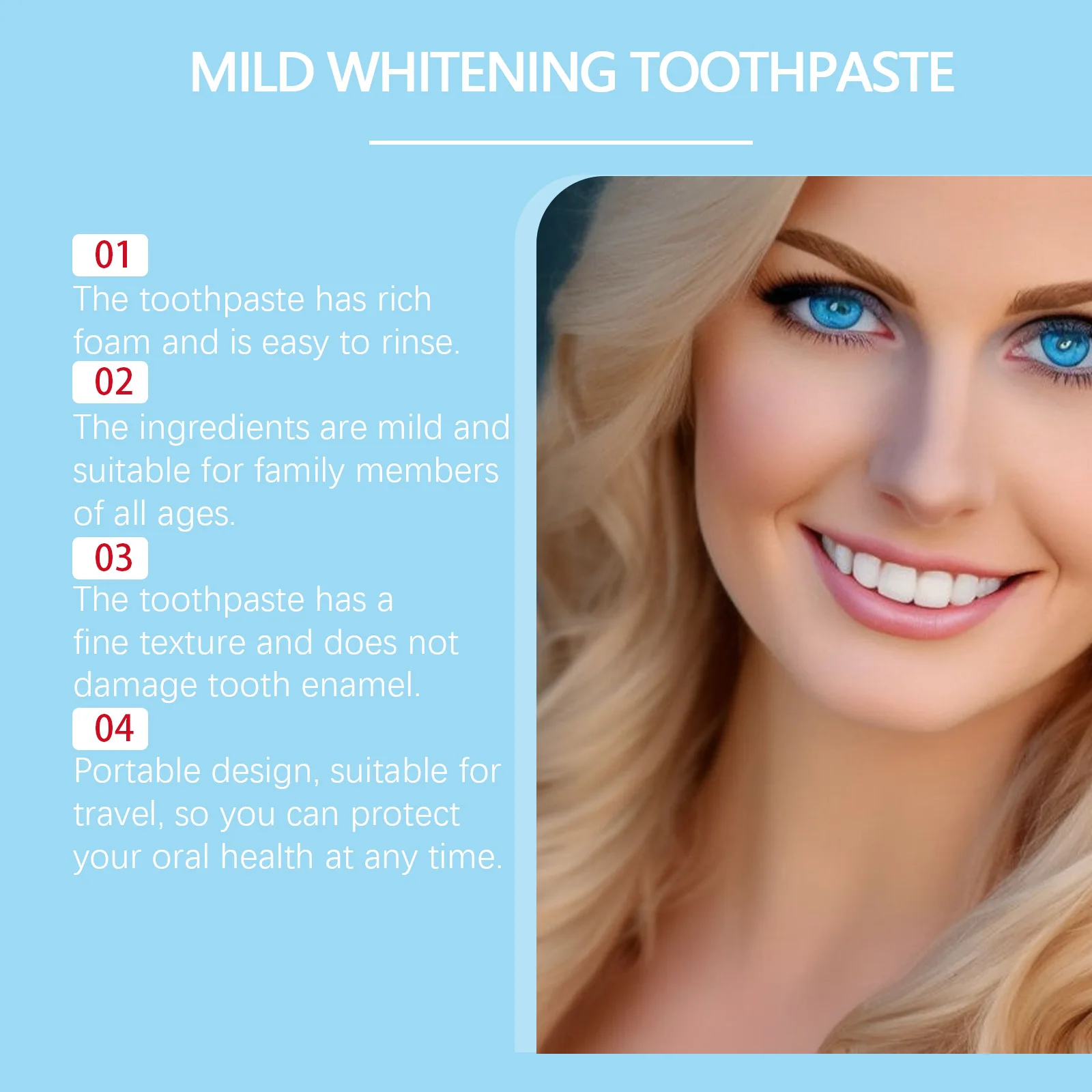 معجون أسنان للتنظيف اللطيف - تقليل البقع الطازجة بالنعناع، وتغذية الأسنان والتحكم في الرائحة لابتسامة واثقة