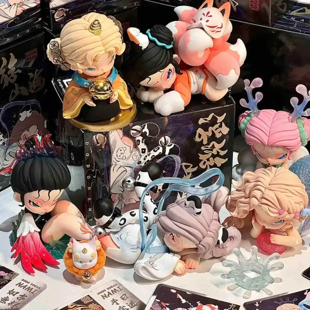 

Dodonami V3 Floating Mountains And Seas PVC Blind Box Trendy Toys Cute Doll Desktop Ornament Model Figure Toy Gift Collectible