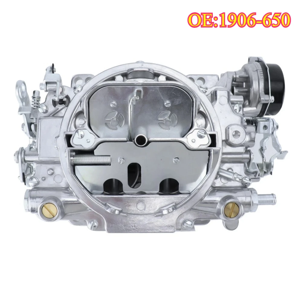 

High quality New For 1906 650 CFM Carburetor 4 Barrel Electric Choke for 1980-1989 GMC Chevrolet