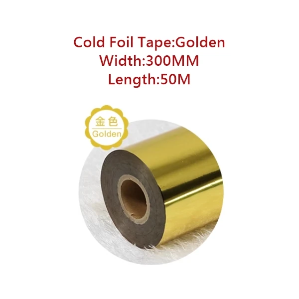 Width 300MM Length 50M Original Cold Foil Stamping Paper LY 200/400ABCD Hot Stamp Machine Use Optional Multiple Colors
