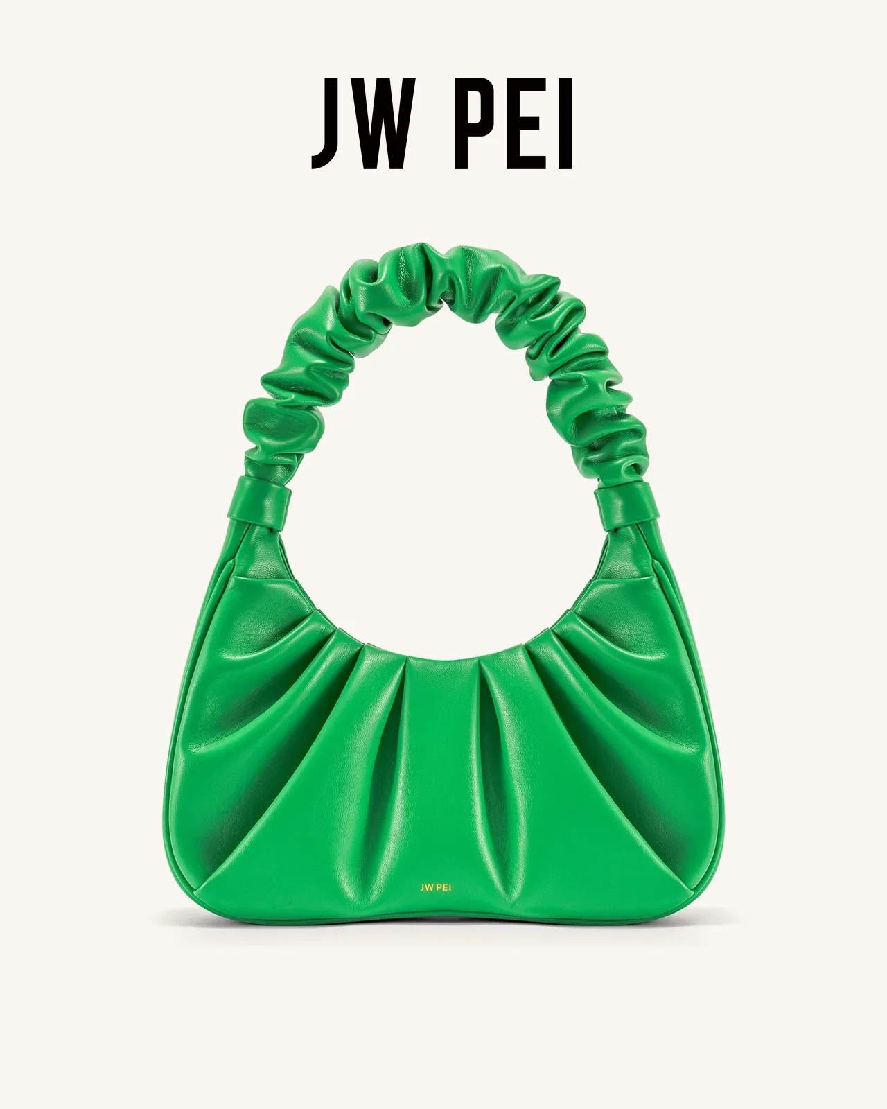 

Сумка-тоут JWPEI2026 GABBI Cloud Pattern 2024: Новинка, высококачественная женская сумка на плечо с эффектом плиссе и мятой текстурой, с верхней ручкой ﻿