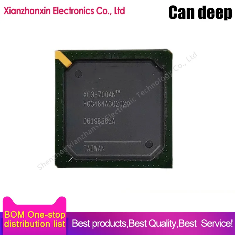 1PCS/LOT XC3S700AN-FGG484 XC3S700AN-FG484 XC3S700AN BGA484 Programmable gate array IC in stock