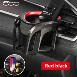 2 in 1 Car Cup Holder & Phone Holder Air Outlet Cup Holder Beverage Holder Insert Holder Ashtray Holder For Fiat 500 500X 500C