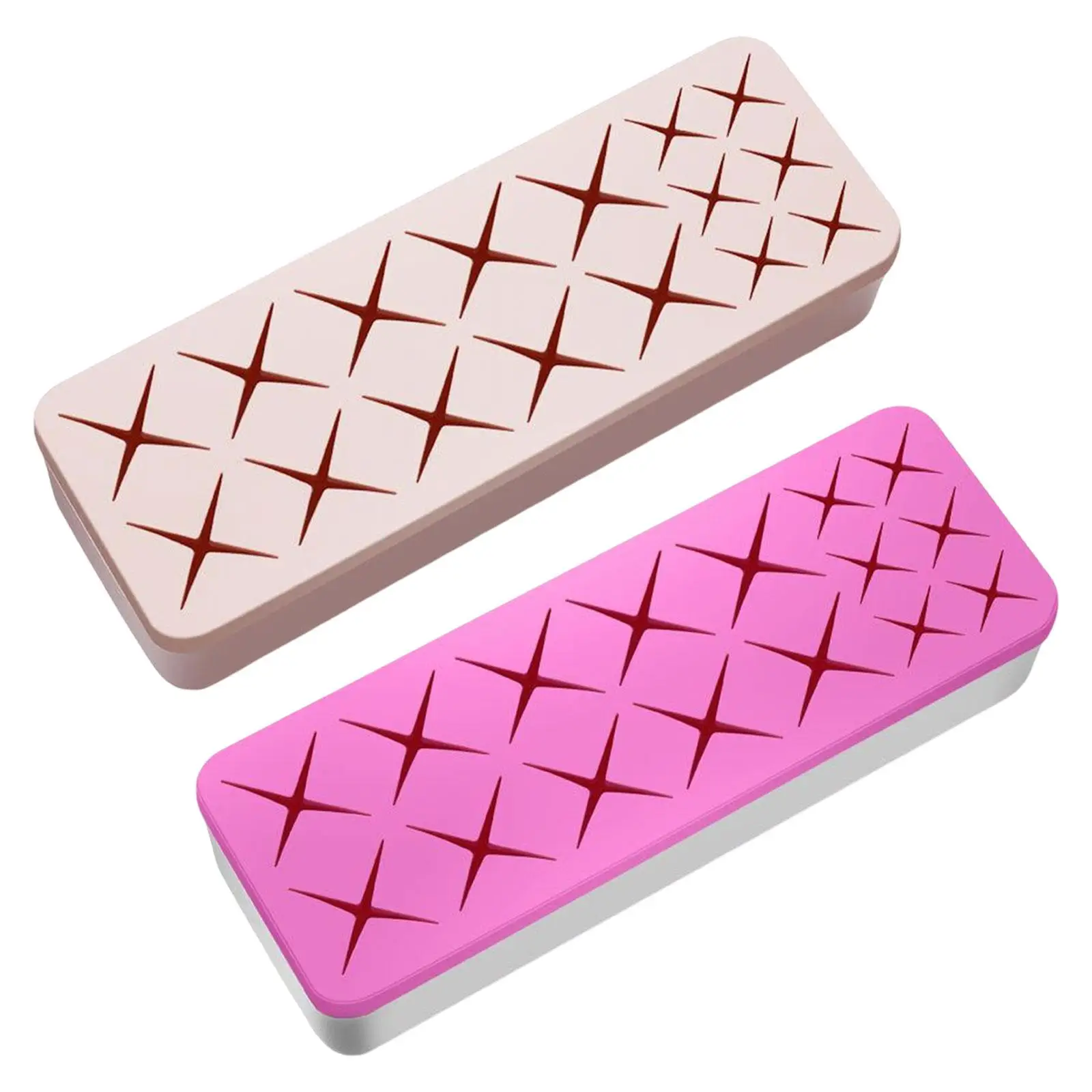 Lipstick Holder Women Girl Cosmetic Storage Box for Bathroom Vanity Drawer