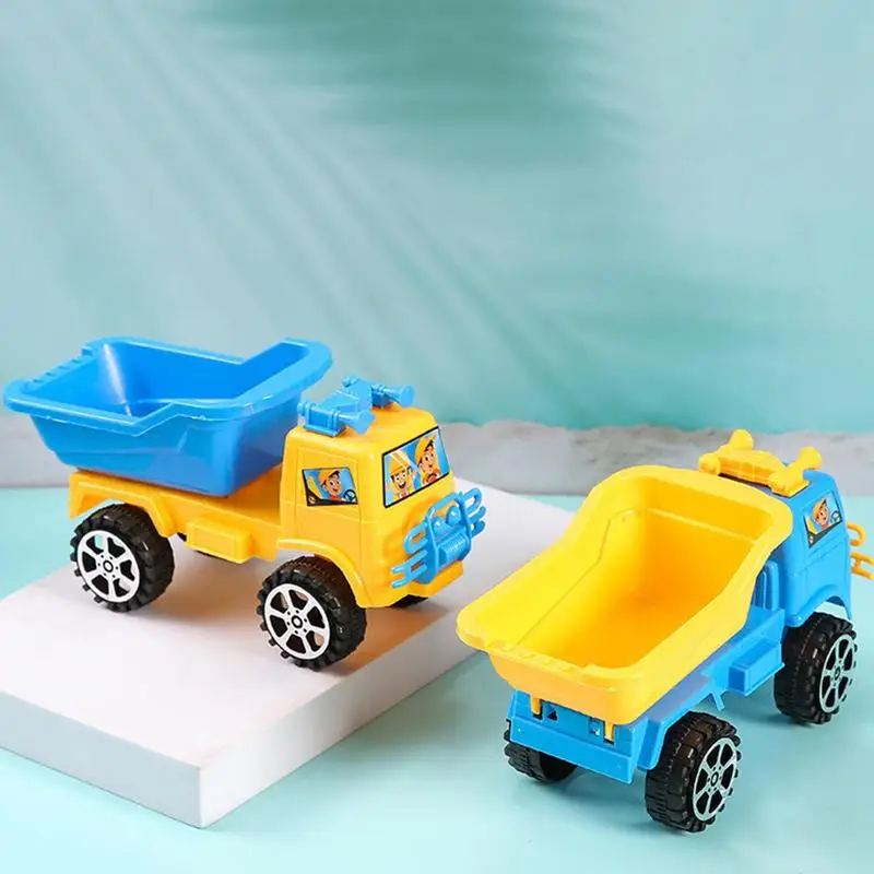 Caminhão basculante Brinquedo Carro De Engenharia De Praia Caminhões De Brinquedo Veículos De Construção Brinquedos Para Crianças Caminhão basculante Praia Presentes Educativos Precoce