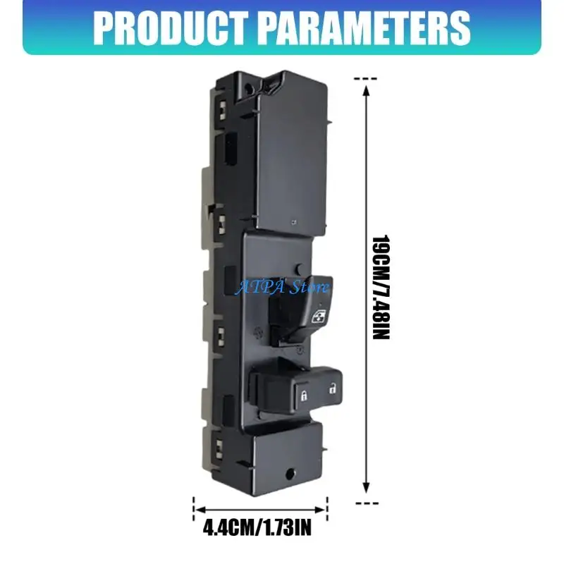 U13C Black Window Panel Assembly 19115820 Driver Door Repair Part for Modification 6