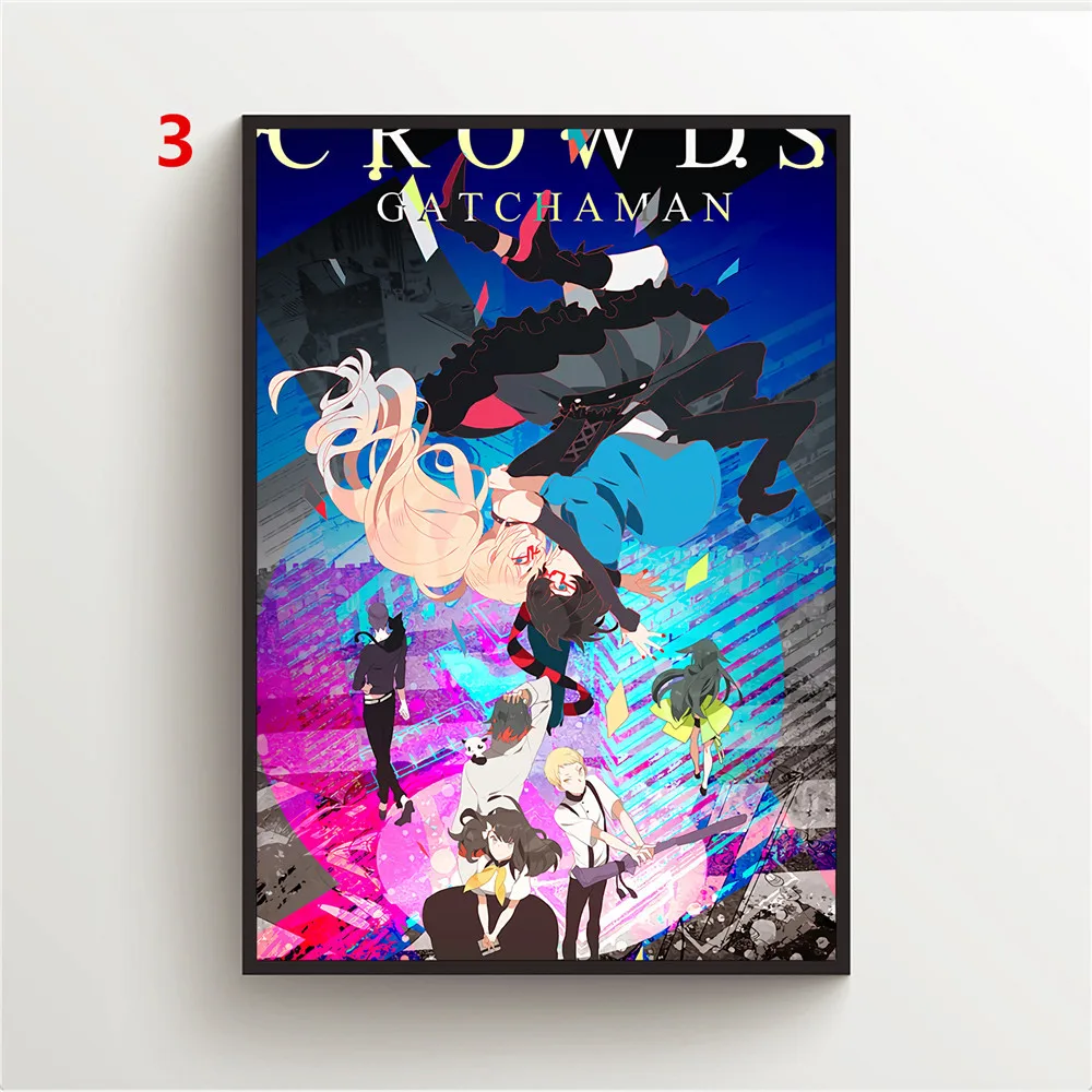 Anime Posters Gatchaman Crowds Ichinose Hajime Canvas Painting Wall Decoration Wall Art Wall Posters Photos for Children's Room