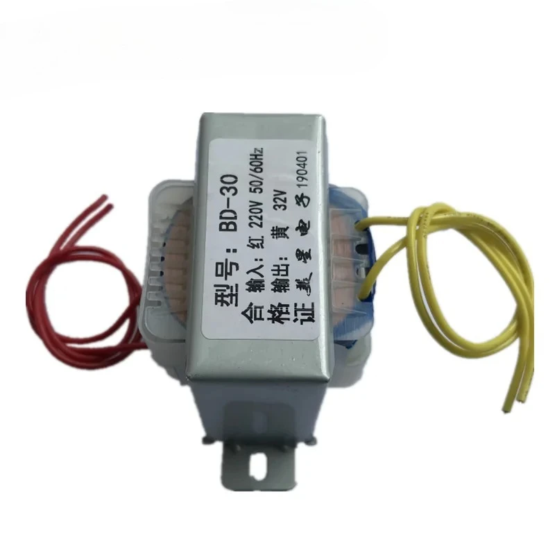 

Grinding machine transformer BD-30 220V to 32V 35V AC 0.5A/1A EI57 * 35