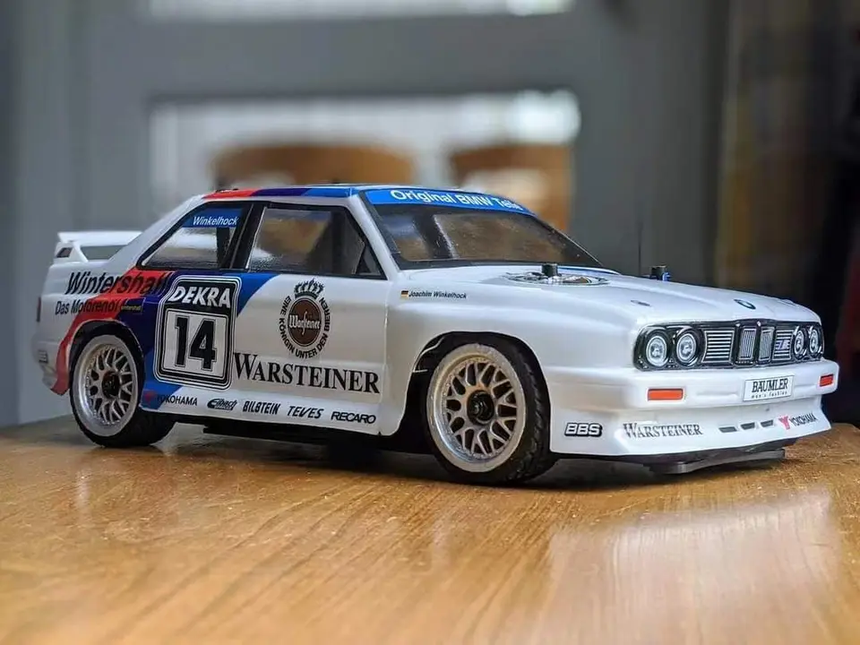 1セットE30 M3 1/10 1:10 m車のpcボディシェル210ミリメートルホイール