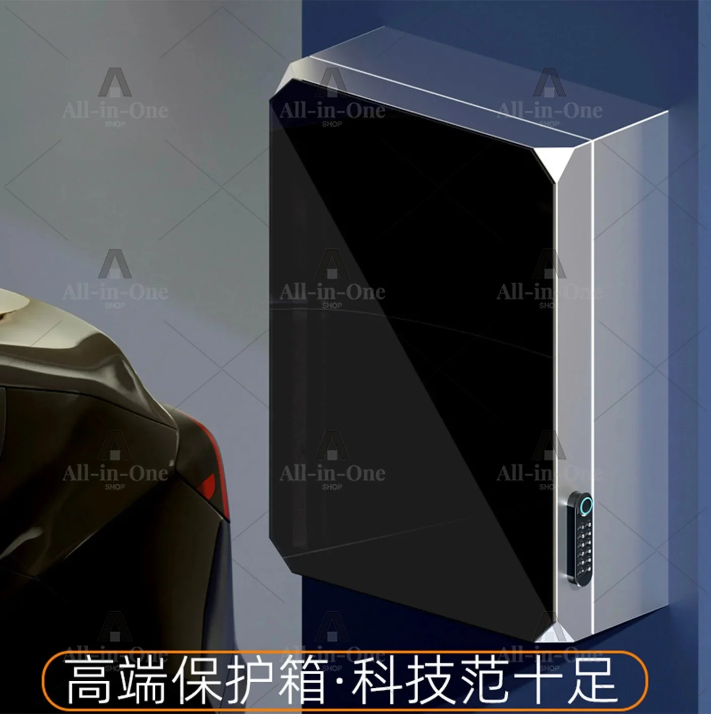 New energy charging pile protection box, charging protection box and other  column chassis electric vehicle pile protection