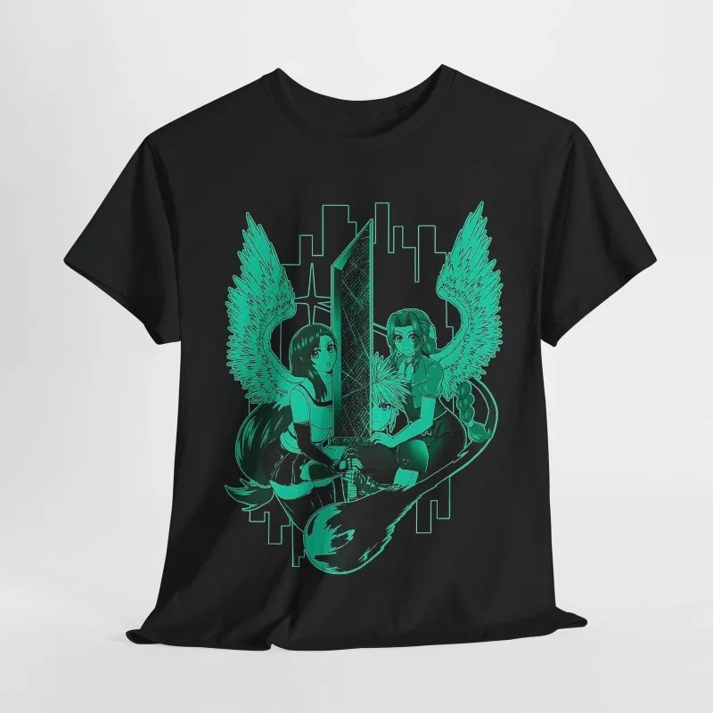 Final Fantasy 7 Video Game, Graphic Tee, Gaming Shirt, Shirts for Men, Crew Neck