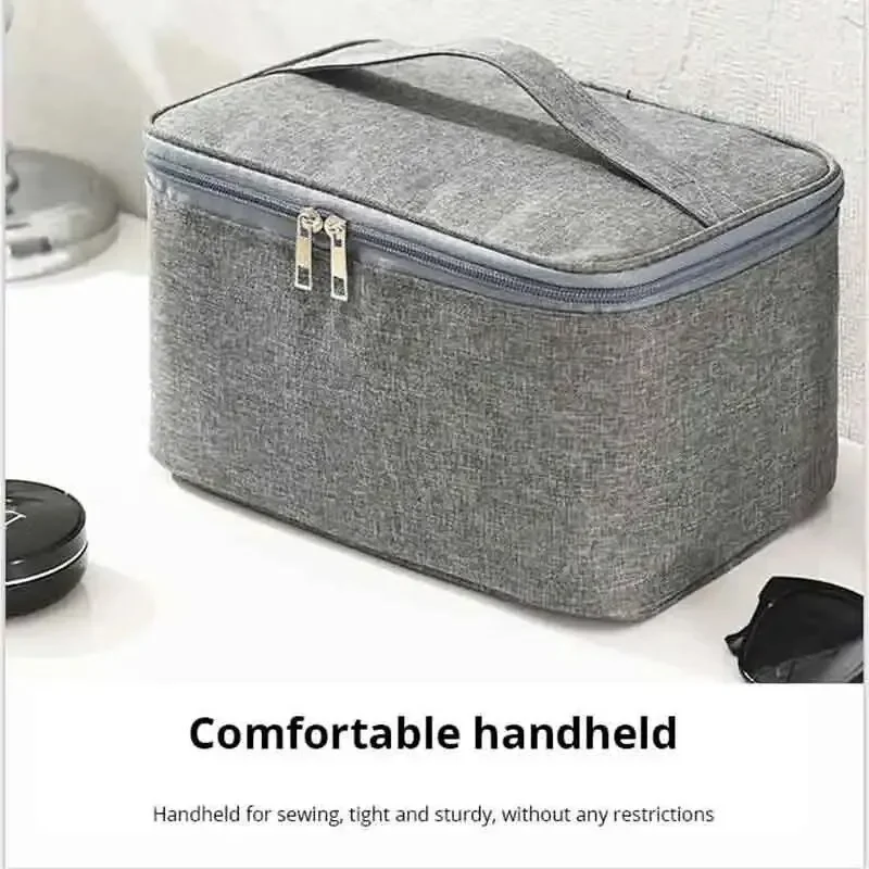 1 piece business trip men's wash double-layer portable handbag large capacity oxford cloth