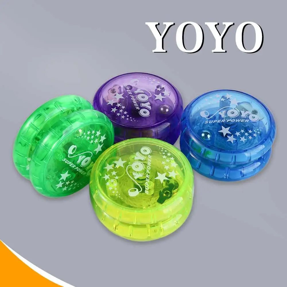 Entertainment High-speed Yoyo Ball Luminous LED Light Flashing YoYo Brain Game Responsive YoYo Toy Classic Toy