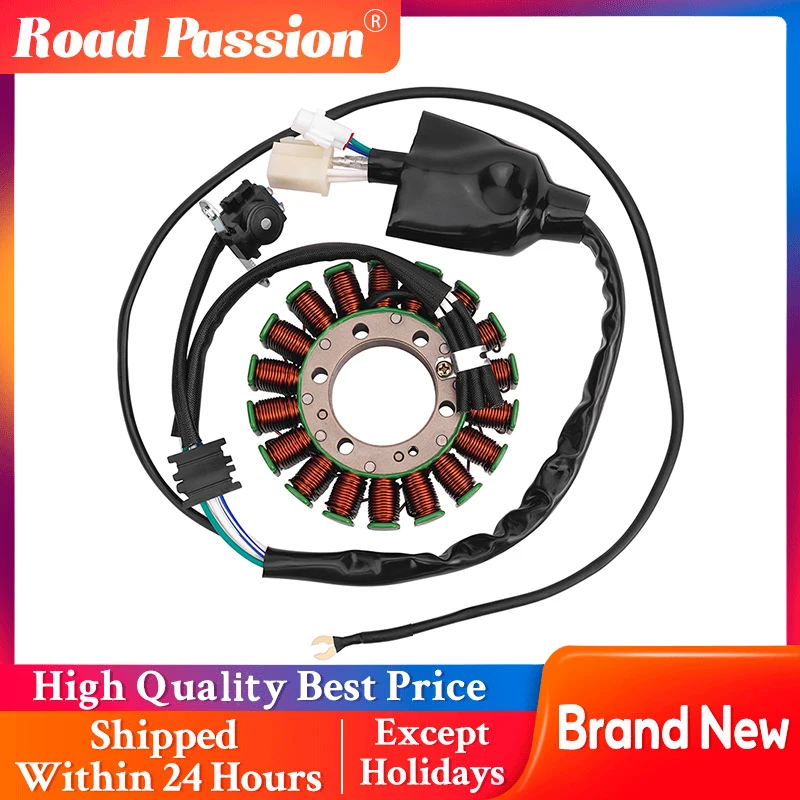 Road Passion Motorcycle Generator Stator Coil Kit For Yamaha MT03 MT-03 XT660R XT660X 25KW XT660Z Tenere ABS 5VK-81410-00