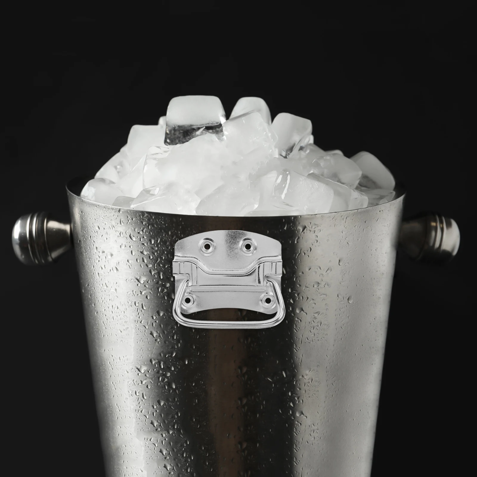 2개입 아크형 철제 손잡이, 문, 서랍, 쓰레기통 교체용, 가벼운 중량감의 견고한 손잡이, 도구 상자용