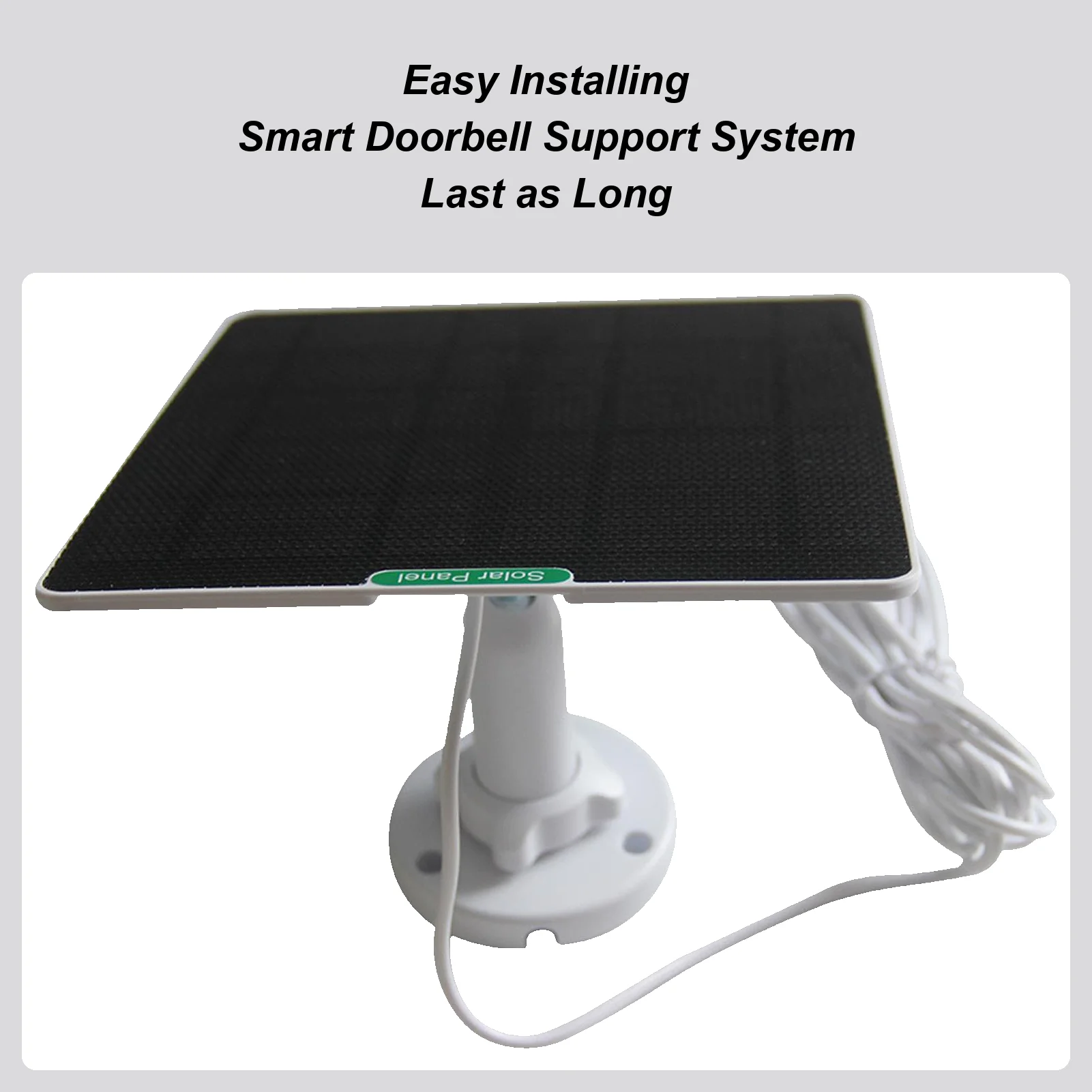 

Solar Panel Charger 50w Solar Battery Charger for Security Camera Energy-Saving Waterproof Generator External Battery Pack for