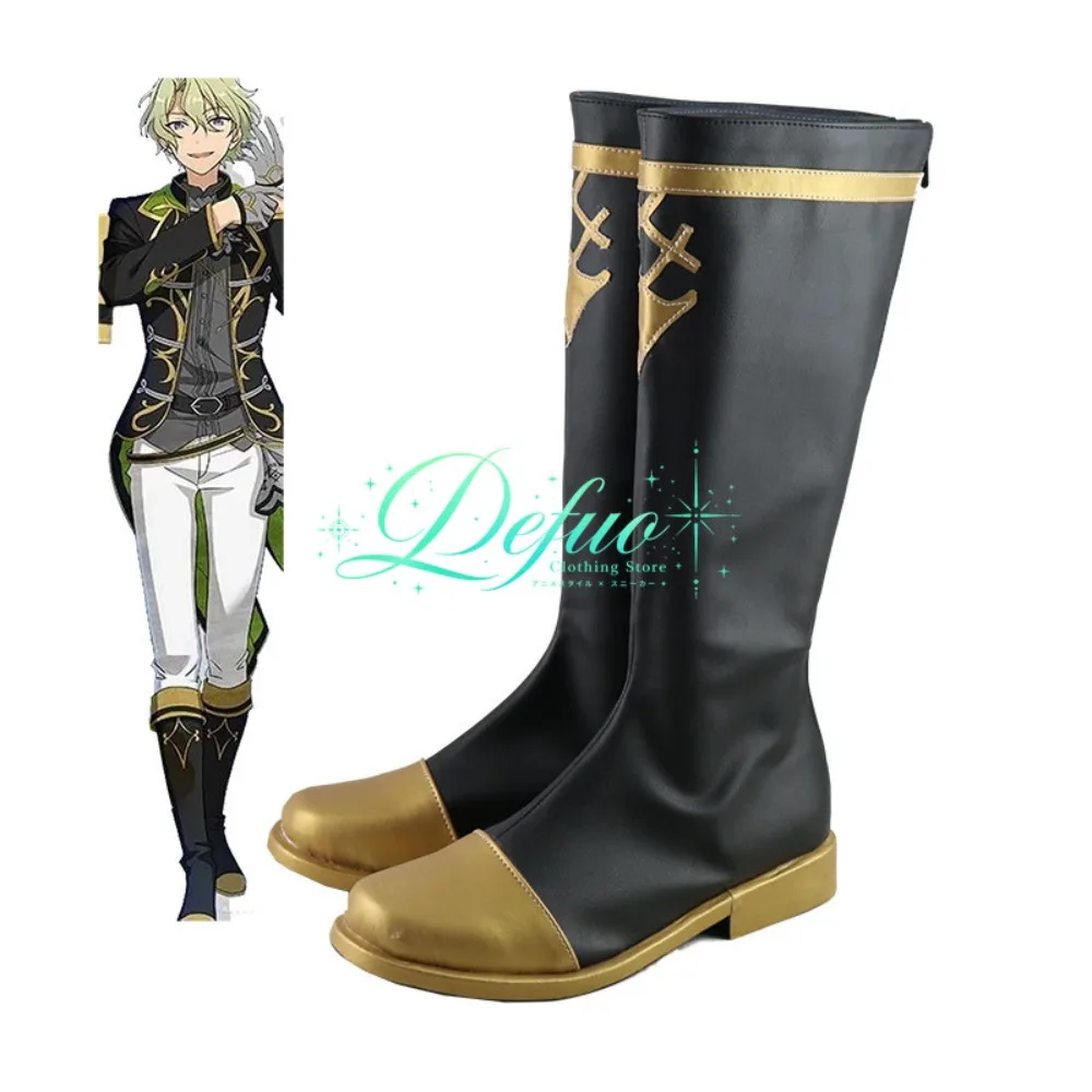Anime Ibara Saegusa Jun Sazanami Cosplay Boots for Spring Christmas Idol Festival Live Event and Studio Photography