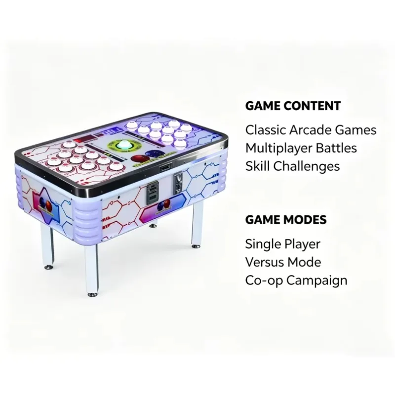 The interactive reaction speed training station is used for corporate activities, trade exhibitions, and exhibition halls