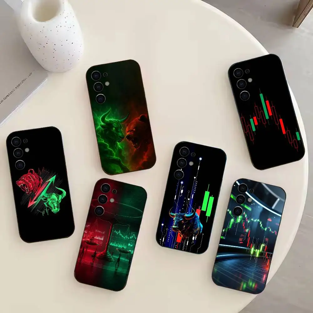 

Day Trading Day Trader Phone Case For Samsung S25,24,23,22,30,21,10,9,Ultra,Plus,Lite Black Soft Case