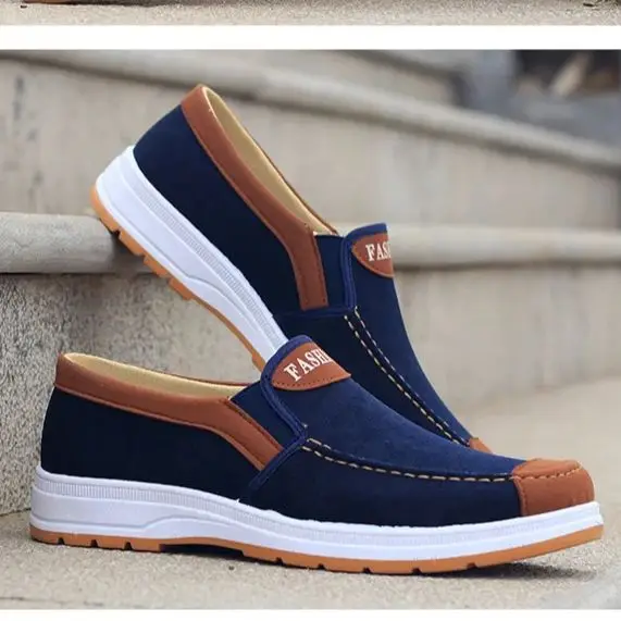 ​Men's Casual Sneakers Summer Breathable Canvas Lightweight Soft Sole Affordable Free Shipping Shoes​ image 6